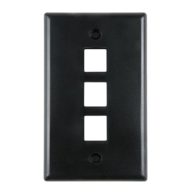 FPTRIPLE-B HellermannTyton  Keystone Faceplates Frames